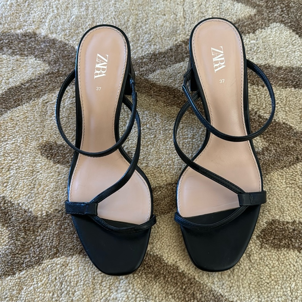 Zara sandal heels- sz 7